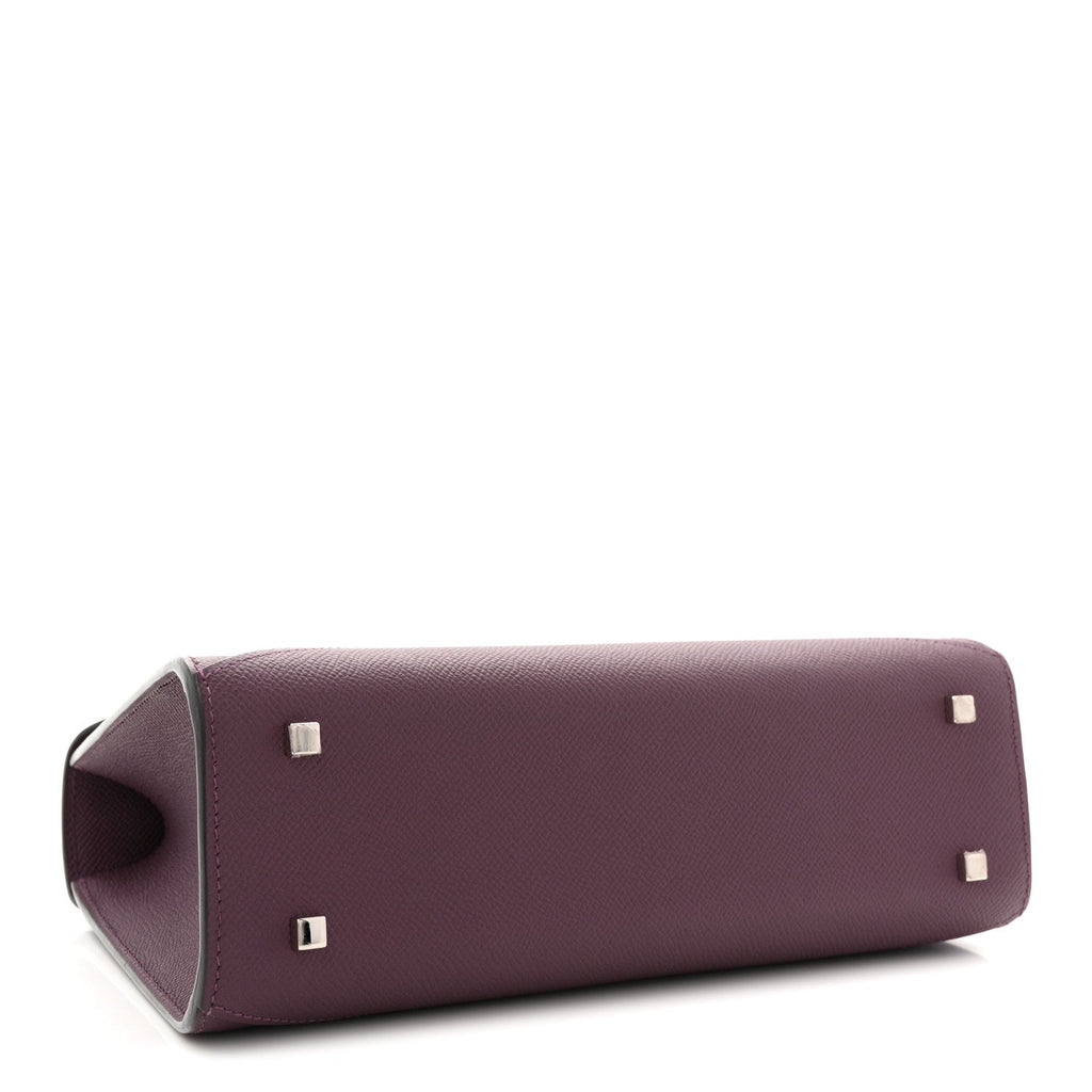 Carat Calfskin Gabrielle PM Eggplant