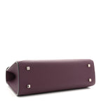 Carat Calfskin Gabrielle PM Eggplant