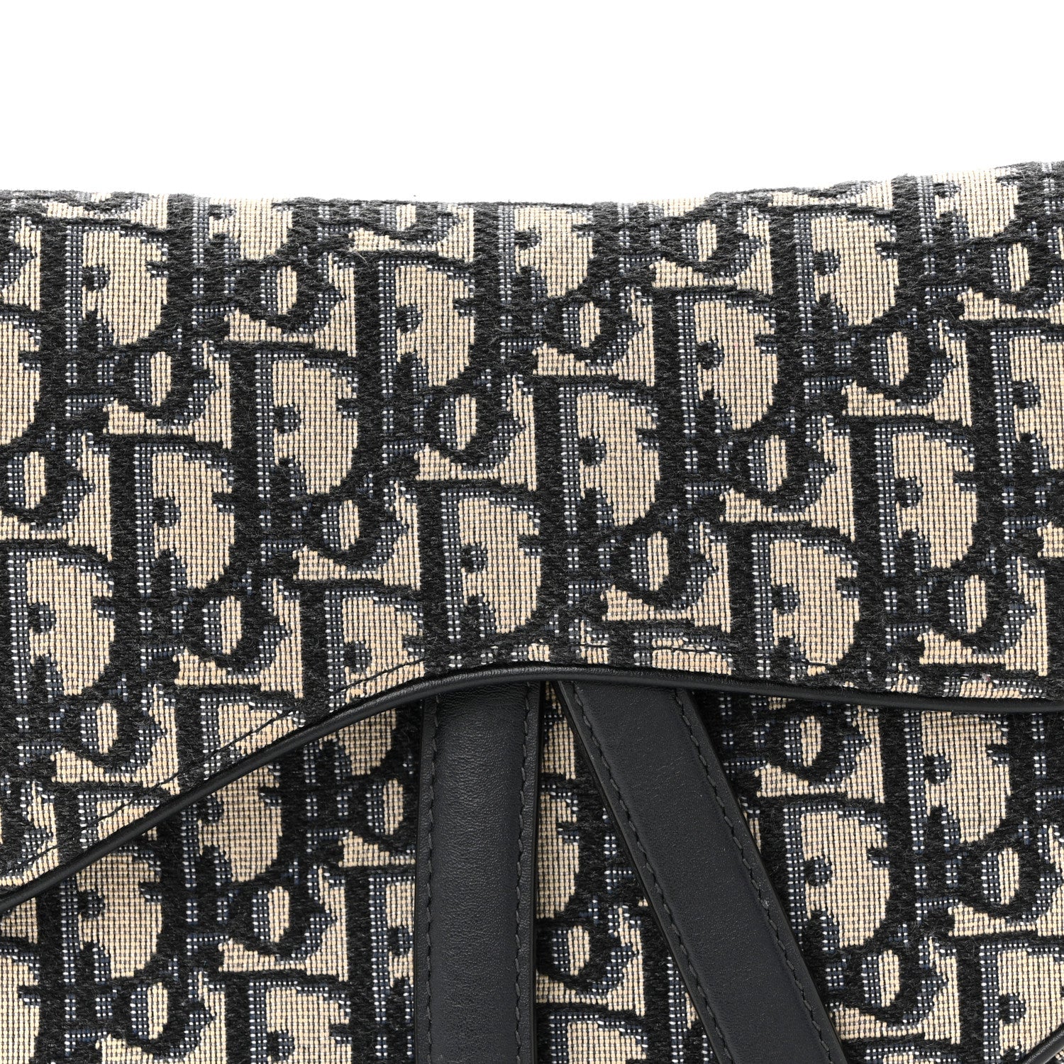 Oblique Saddle Bag Blue