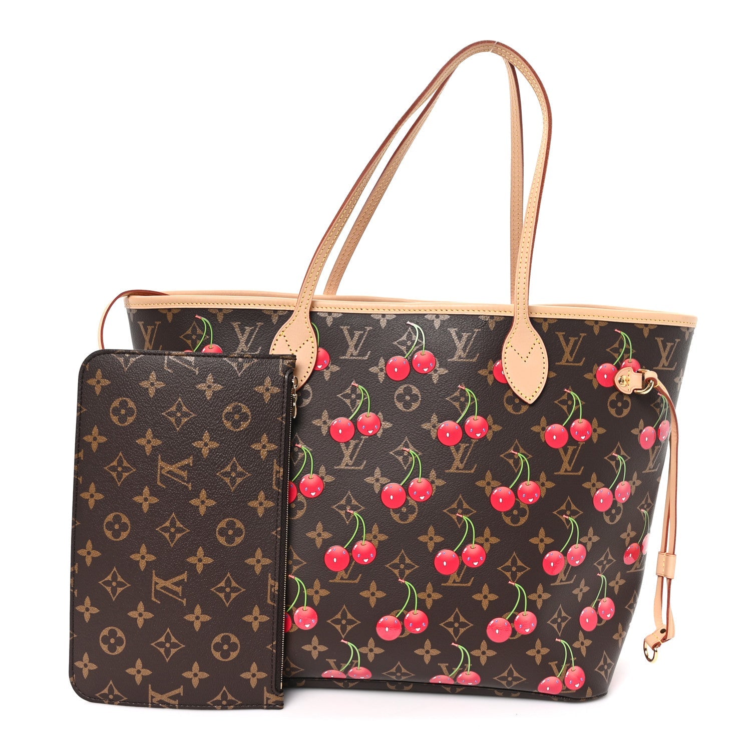 LV X TM Monogram Cerises Neverfull MM