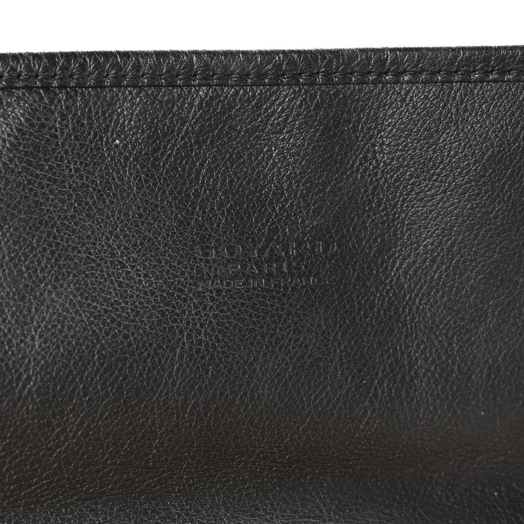 Goyardine Saint Leger Soft Briefcase Backpack Black