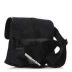 GG Monogram Web Buckle Belt Bag Black