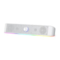 RGB Desktop Soundbar - 2.0 Channel Computer Speaker with Dynamic RGB Audio Effects