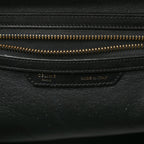 Snakeskin Smooth Calfskin Mini Tri-Color Luggage Fuchsia