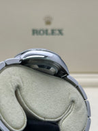 Rolex Oyster Perpetual 28 Watch - Domed Bezel - Black Index Dial - Oyster Bracelet - 276200 bkio