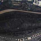 Canvas Embroidered Large Dioriviera Toile De Jouy Reverse Book Tote Blue