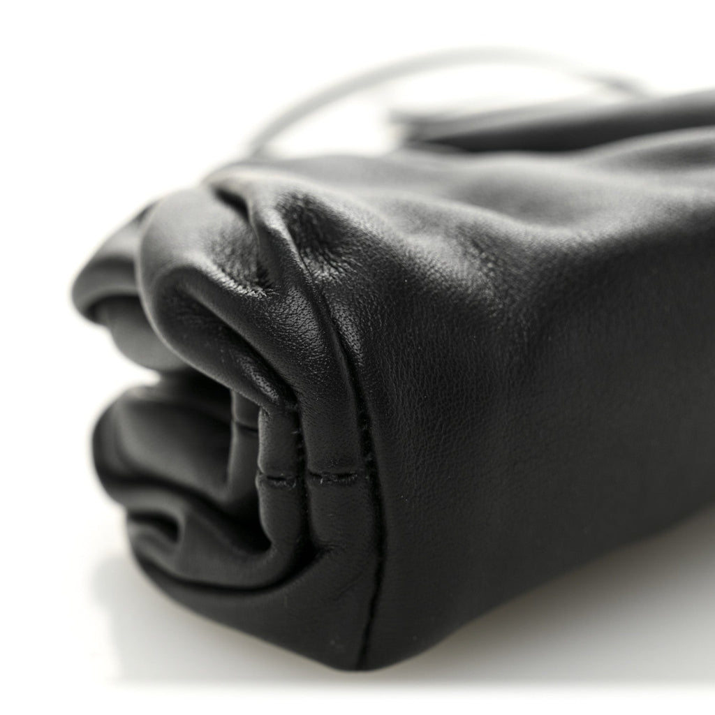 Butter Calfskin Coin Purse Black