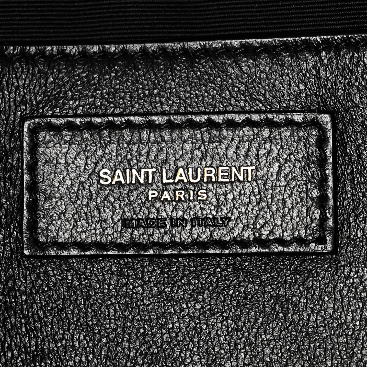 Lambskin Matelasse Monogram Large Jamie 4.3 Black