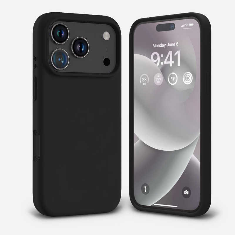 Entronix Case Compatible with iPhone 17 Pro Max - Soft-Touch Liquid Silicone