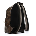 X FILA Glazed Fabric Vitello Century FF 1974 Mania Pouch Pocket Backpack Mogano Panna Blueberry