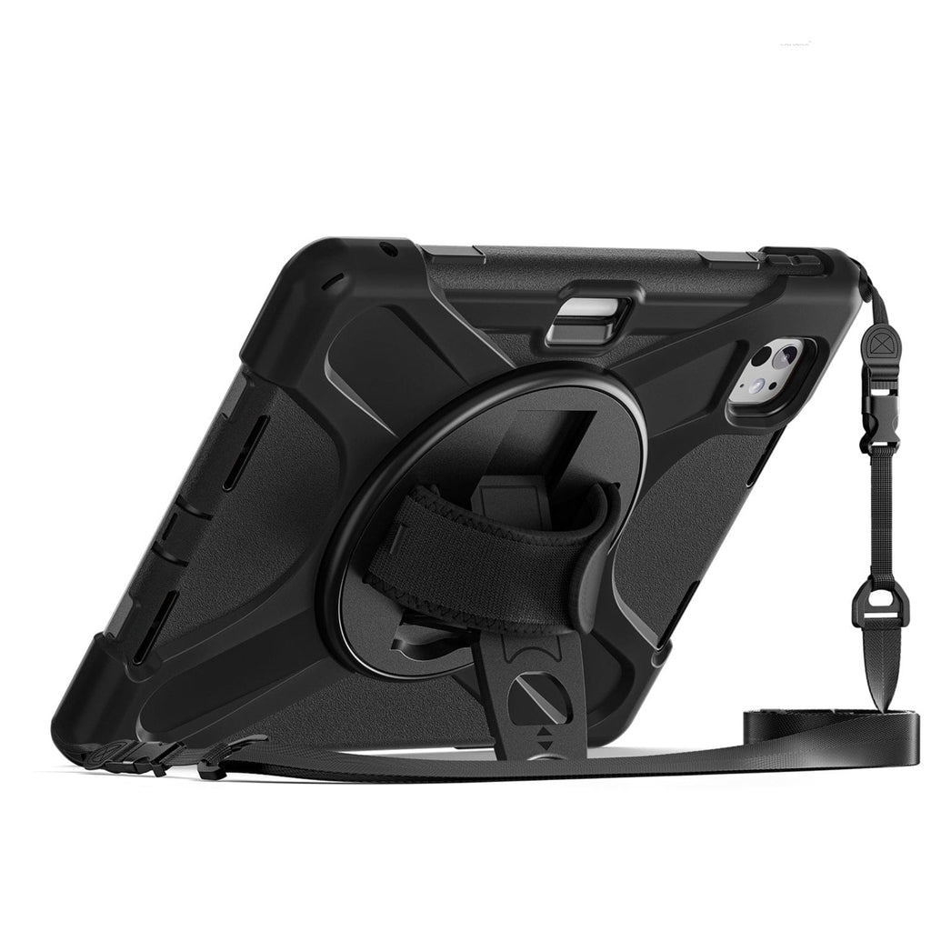 SAHARA - Raider-X Series Heavy-Duty Case for Apple iPad Pro (M4) 11" 2024 - Scorpion Black
