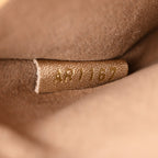 Metallic Calfskin Love Note Gold Silver