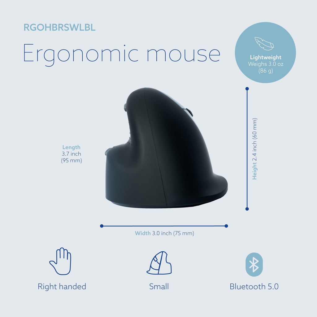 HE Break ergonomic mouse