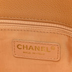 Caviar Quilted Grand Shopping Tote GST Beige