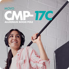 Movo CMP-17C Boom Pole for XLR Shotgun Mics