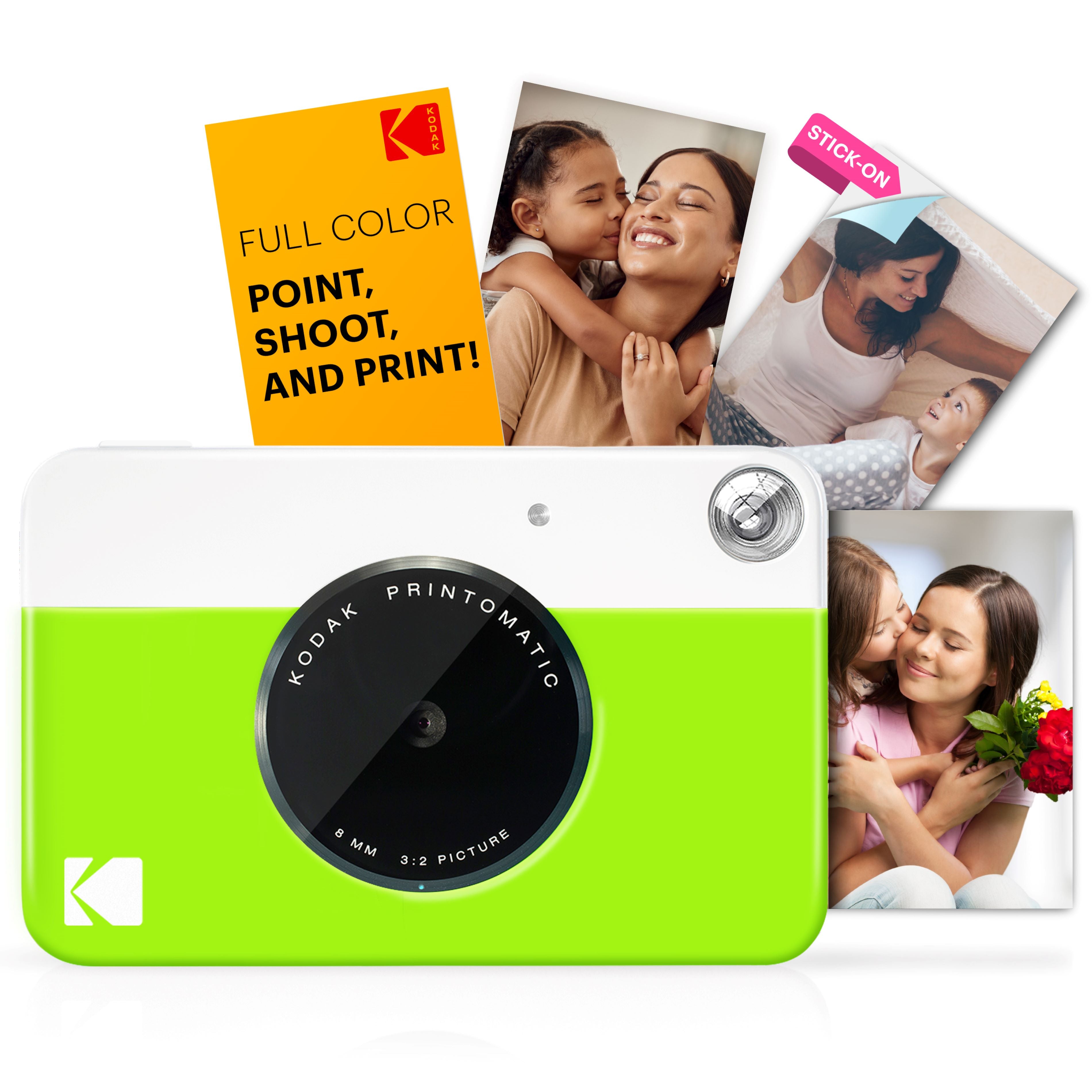Kodak Printomatic Instant Print Camera - Prints on Zink 2x3" Photo Paper