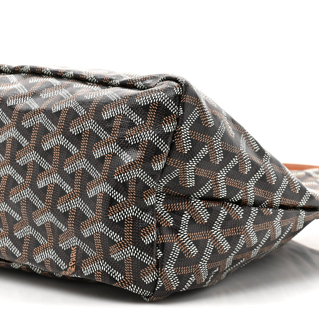 Goyardine Boheme Hobo Black Gold