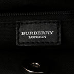 House Check Studded Tote Black