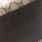 GG Plus Monogram Small Vertical Tote Dark Brown
