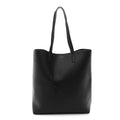 Calfskin Medium Shopping Tote Black