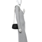 Calfskin Blondie Small Shoulder Bag Black