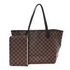 Damier Ebene Neo Neverfull MM Rose Ballerine
