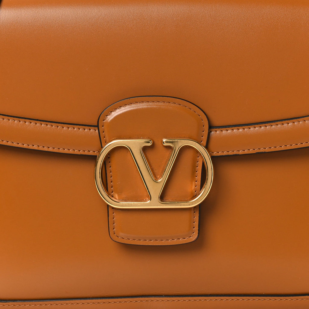 Smooth Calfskin 9to5 Shoulder Bag Tan