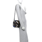 X LOL Monogram Boite Chapeau Souple Blue Silver