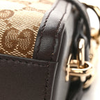 GG Monogram Small Luce Shoulder Bag Beige Ebony
