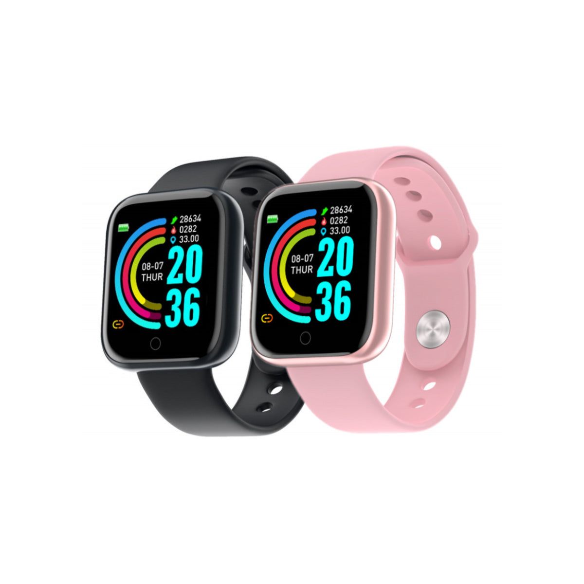 Activa Smart Watch For Goal Setters - Black on Black