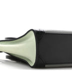 Baby Grained Calfskin Nano Tri-Color Luggage Zinc Almond