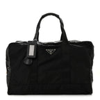 Tessuto Nylon Saffiano Carry On Travel Bag Black