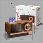 Bluetooth Speaker Retro Subwoofer Radio Memory Card U Disk High Sound Quality Indoor Wireless Portable Speaker -Speaker A Only