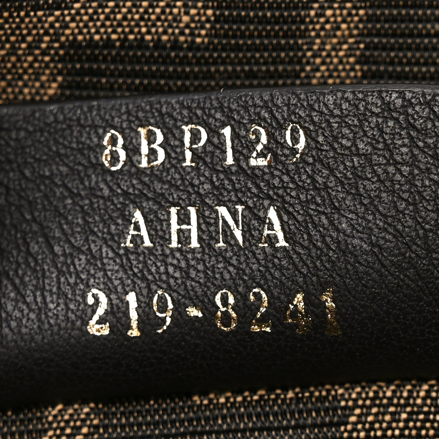 Shearling Small Fendi First Rosa Plaster