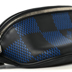 Damier Infini Campus BumBag Navy Black