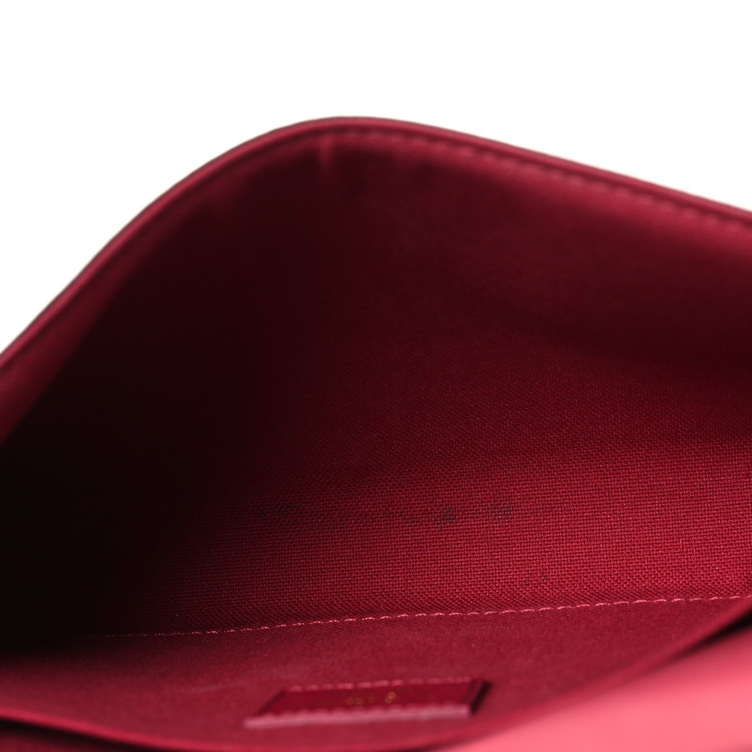 Monogram Pochette Felicie Chain Wallet Fuchsia