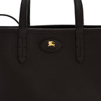 Grainy Calfskin Mini Reversible Tote Peat Sand