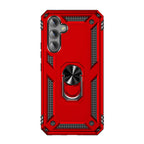 SAHARA - Military Kickstand Series with Belt Clip Case for Samsung Galaxy A54 5G - Red