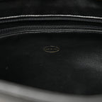 Lambskin Triple CC Shoulder Bag Black