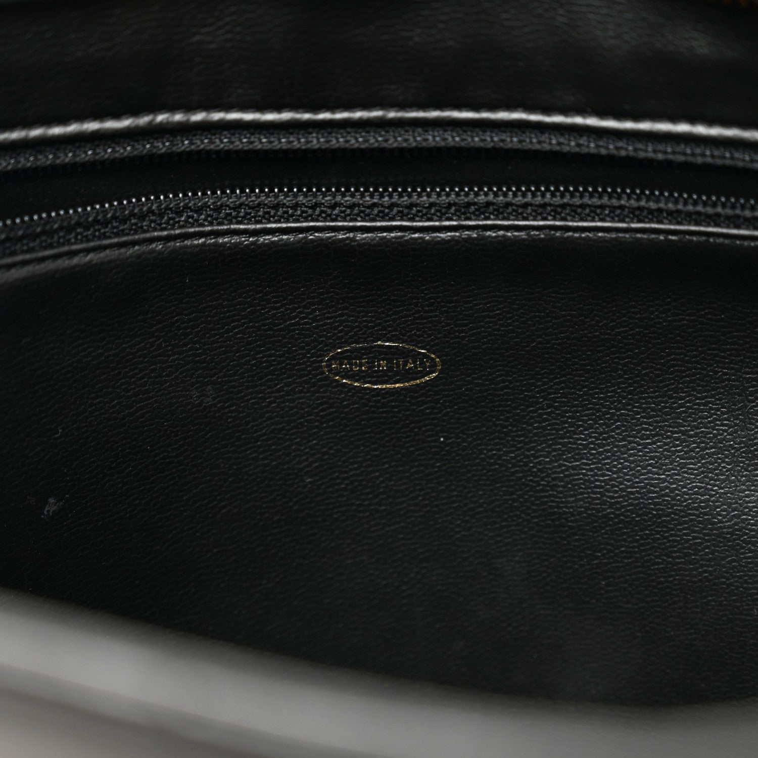 Lambskin Triple CC Shoulder Bag Black