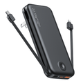 12000mAh Portable Power Bank with Built in Cables Mobile Phone Portable Charger Power Phone Charger Backup Battery for IPhone,Andriod Phone, Galaxy Ect.