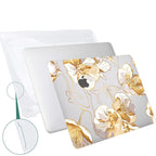SAHARA - Hybrid-Flex Arts Case for Apple MacBook Pro 14" Laptops - Clear