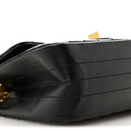 Aged Calfskin Chevron Quilted 2.55 Reissue Mini Flap Black