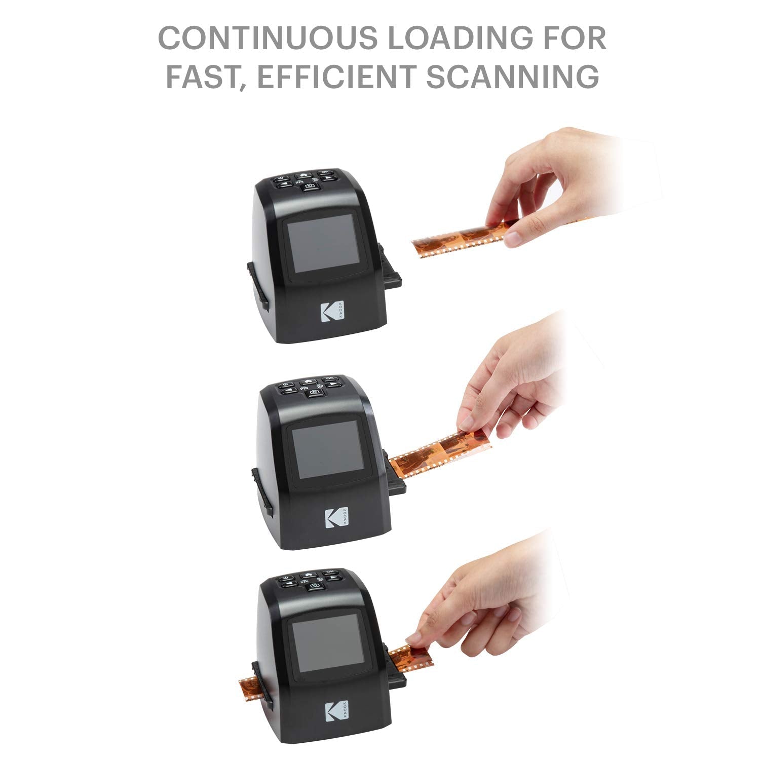Kodak Mini Digital Film & Slide Scanner, Converts Negatives & Slides to 22 Megapixel JPEG Images