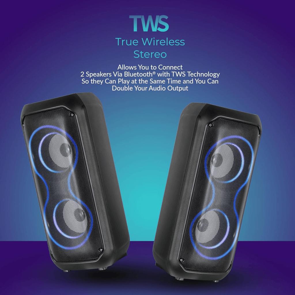 2x4-Inch High Efficiency Bluetooth Speaker System