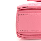 Crushed Calfskin Quilted XS Crush Chain Bag Sweet Pink