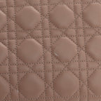 Lambskin Cannage Small My ABC Dior Lady Dior Blush