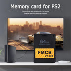 Free McBoot V1.966 Memory Card for All PS2 Consoles - Sony PS2 FMCB Game Saver (64MB)