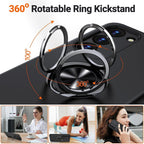 Entronix Case Compatible with Galaxy A15 - 360° Circular Ring Gripstand