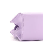 Vegan Leather Small Shopping Bag Lavender